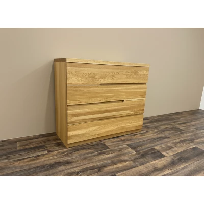 Příslušenství k postelím Komoda Rubín (dub) foto