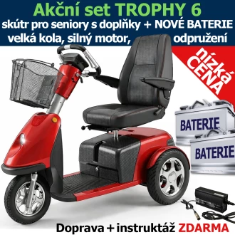 Invalidní tříkolka Akční set Trophy 6 foto