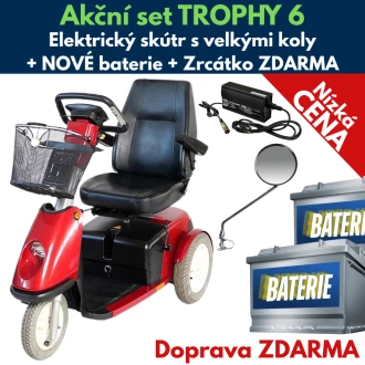 Elektrická tříkolka pro seniory Akční set Trophy 6 foto