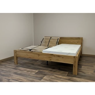 Postele z masivu Ametyst - masiv, dub foto