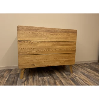 Postele z masivu Diamant - masiv, dub foto